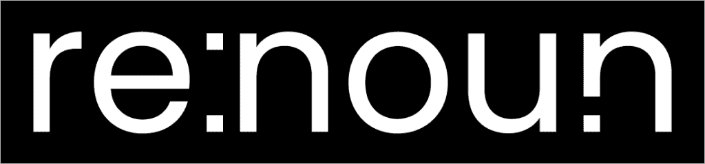 Re:noun Logo